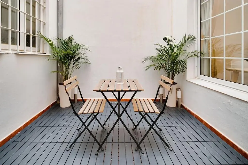 Encantador apartamento con patio Málaga